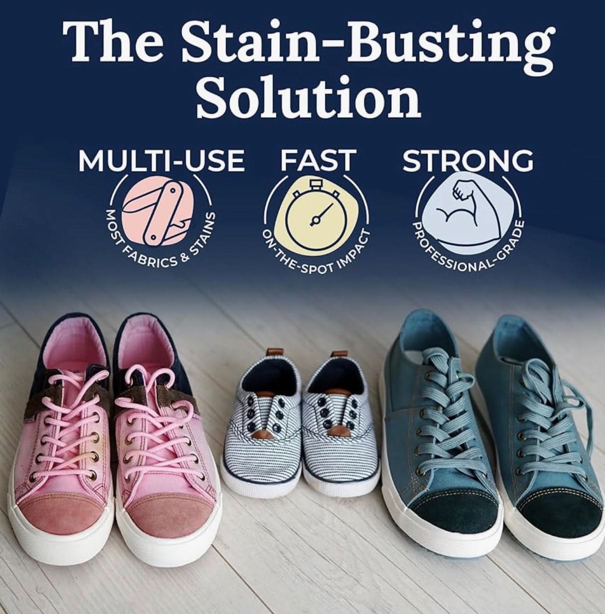 Limpiador de zapatos Messy Steppers de Miss Mouth