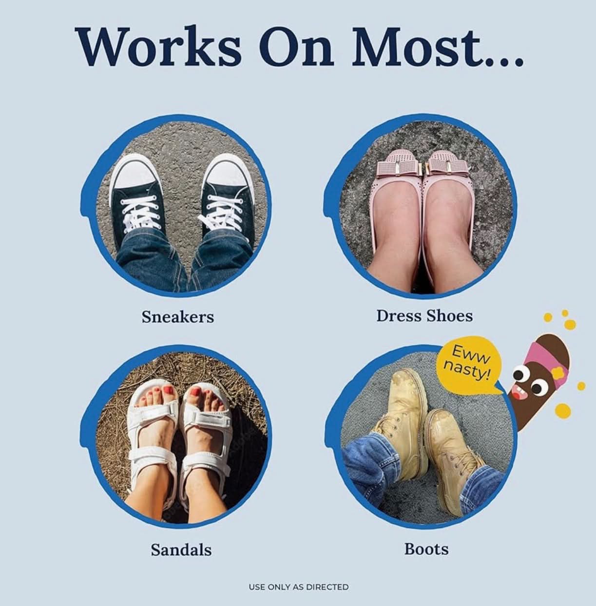 Limpiador de zapatos Messy Steppers de Miss Mouth