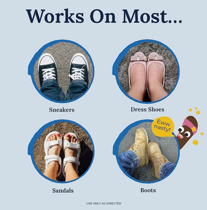 Limpiador de zapatos Messy Steppers de Miss Mouth