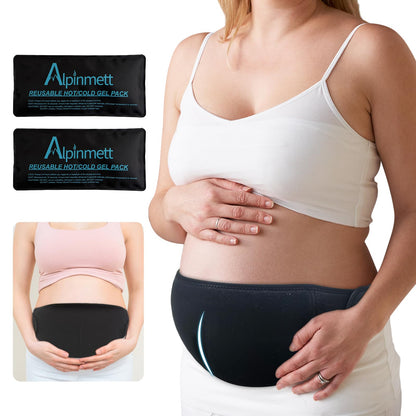 C-Section - Faja para el vientre de terapia de frío y calor con 2 paquetes de hielo de gel reutilizables para posoperatorio