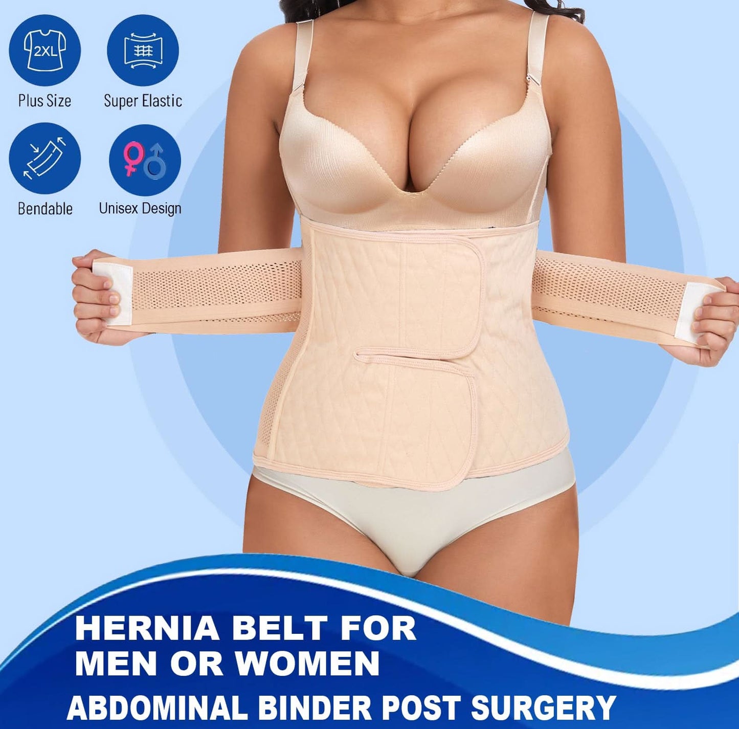 Moolida Faja abdominal poscirugía posparto, S/M