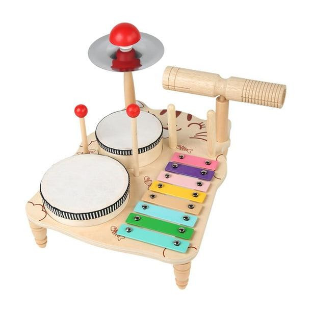 Tambor Xilófono de juguete Instrumento musical