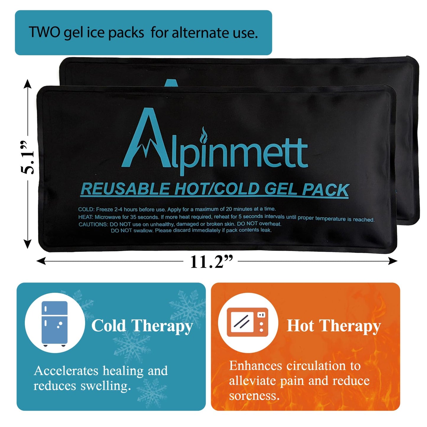 C-Section - Faja para el vientre de terapia de frío y calor con 2 paquetes de hielo de gel reutilizables para posoperatorio