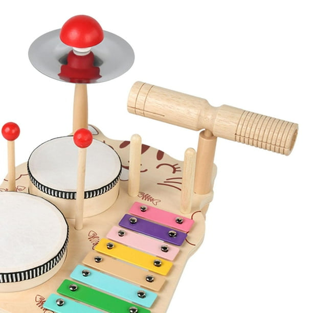 Tambor Xilófono de juguete Instrumento musical