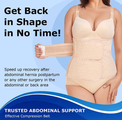 Moolida Faja abdominal poscirugía posparto, S/M