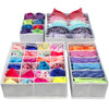 Conjunto de 4 separadores de cajones plegables