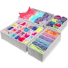 Conjunto de 4 separadores de cajones plegables