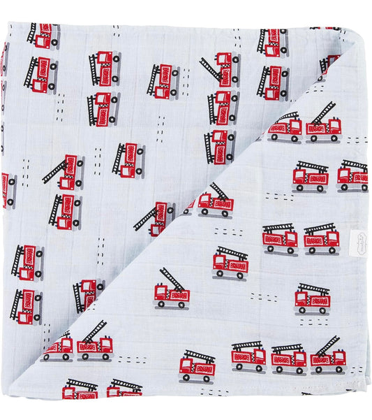 Mud Pie Fire Truck Swaddle, Fire Truck