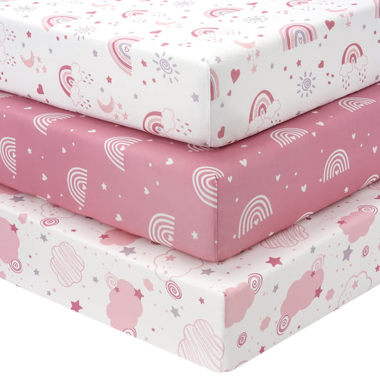 Sábanas de Pack and Play Ajustadas, 38"x26"