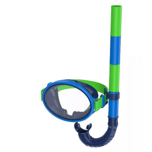 Speedo Kid's Porto Snorkel Mask Set - Blue