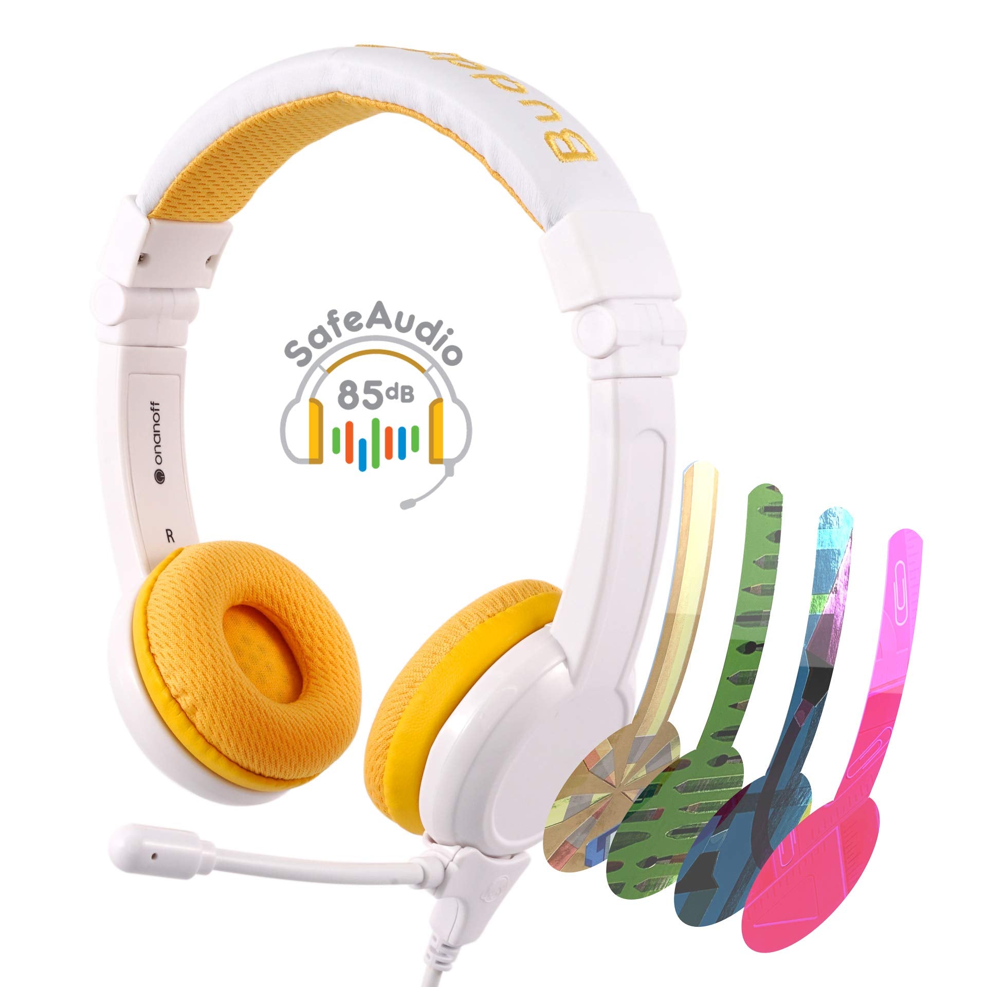 ONANOFF BuddyPhones School+ Auriculares escolares con audio