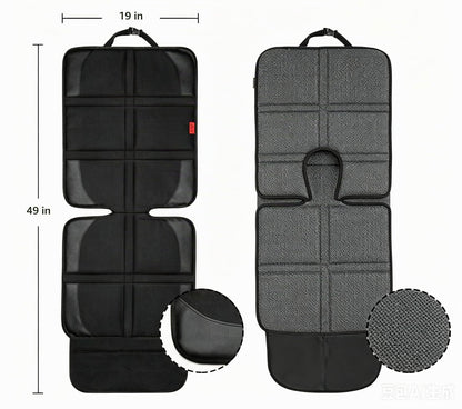 Protector de asiento de automóvil con acolchado grueso