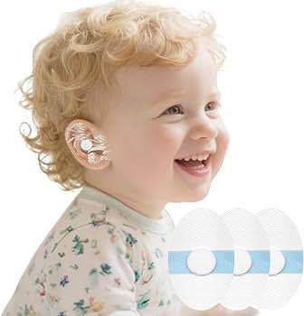 KOMIDK Cubiertas para los oídos del bebé para el baño (50 unidades)