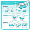 BYRIVER Almohada firme de cuerpo completo en forma de C
