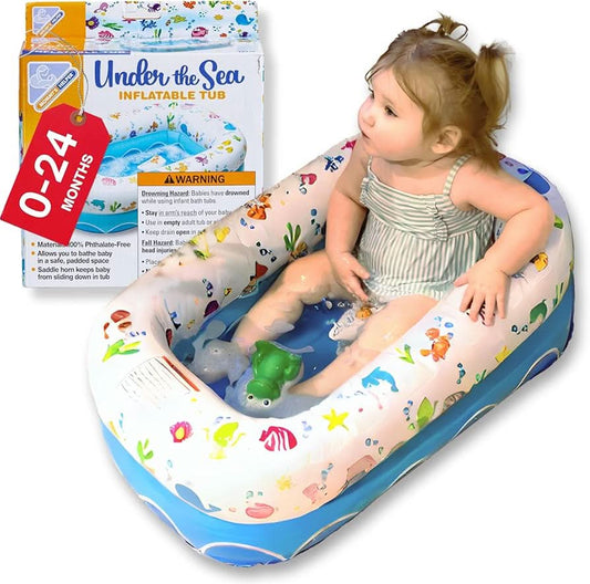 Mommy's Helper | Bañera inflable bajo el mar