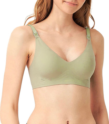 Mamaway Brasier sin costuras sedoso sin costuras, sin varillas, suave, talla M