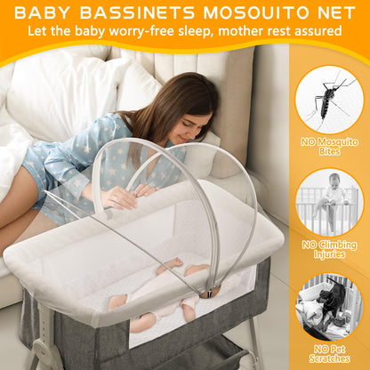 Funda para moisés para gatos, cubierta de mosquitera para moisés