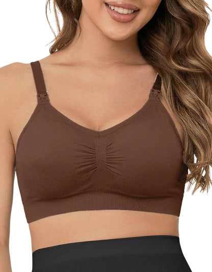 SHENHE Sujetador de lactancia para mujer, talla L
