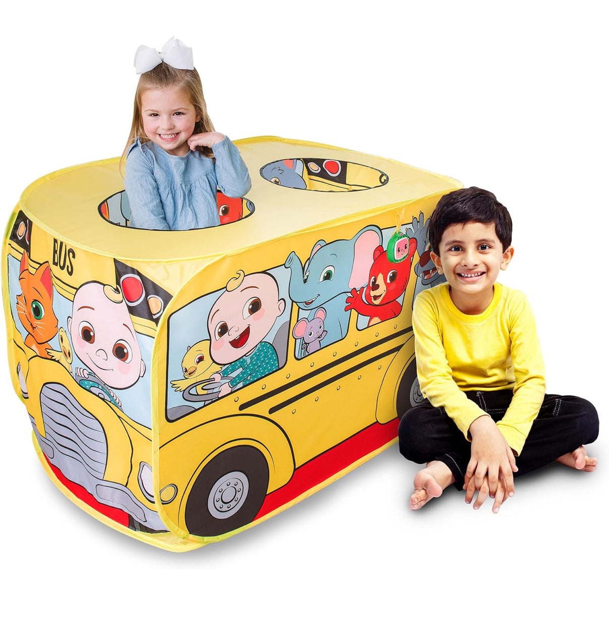 Cocomelon Musical - Tienda de campaña desplegable para autobús escolar