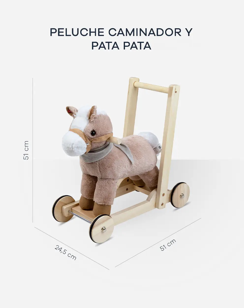 Peluche Caminador y Pata Pata Perro