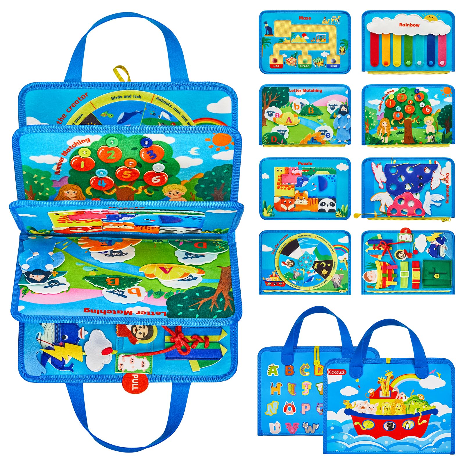 Busy Board - Juguetes Montessori