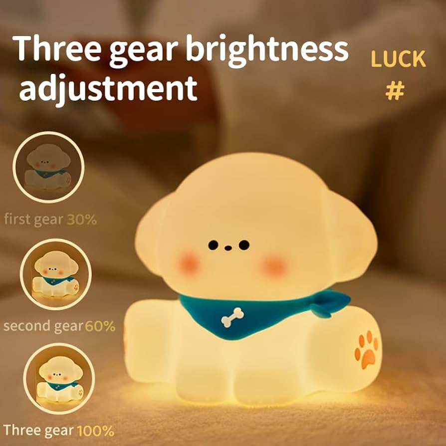 Lámpara de Perro de Silicona