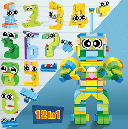 LINAYE 12 Pack Building Blocks Set