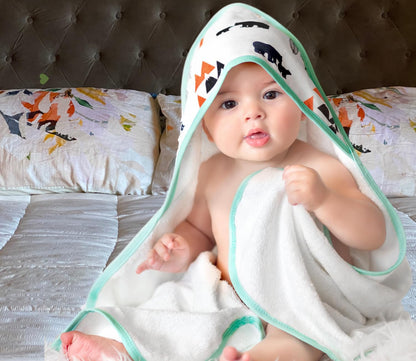 Toallas de bebé ultrasuaves para recién nacidos y niños pequeños