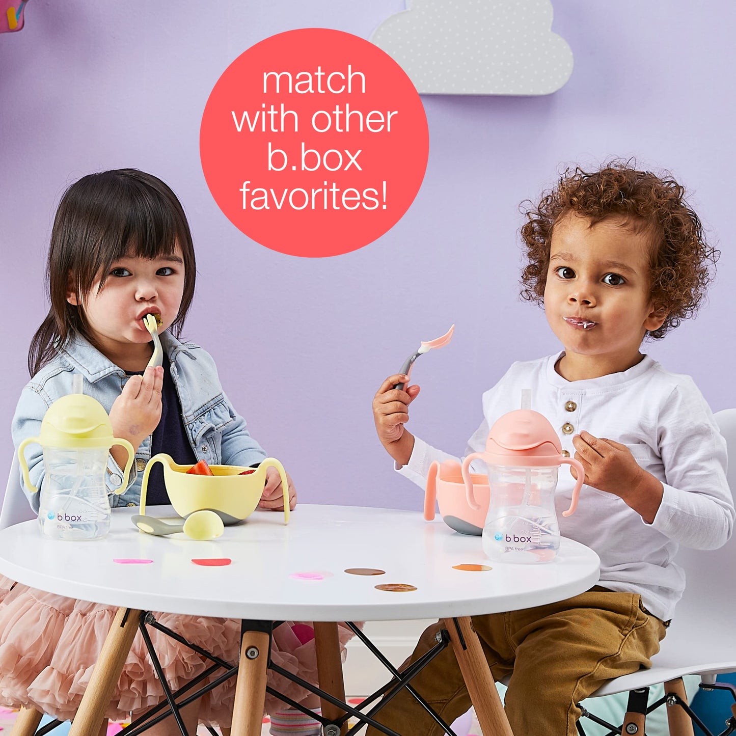 b.box Tazón 3 en 1 para niños pequeños