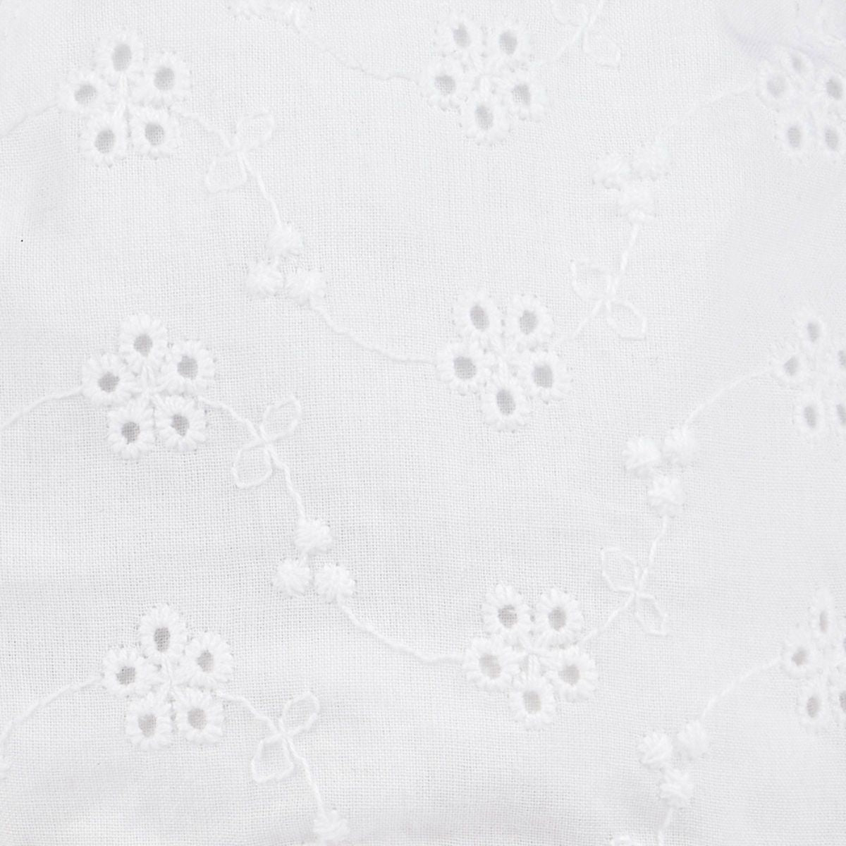 Carter's Just One You®️Baby Girls' Eyelet Swim Hat - White 12-18 meses