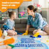 Juego de limpieza para niños | Madera de Certificación FSC | Kit de limpieza Montessori