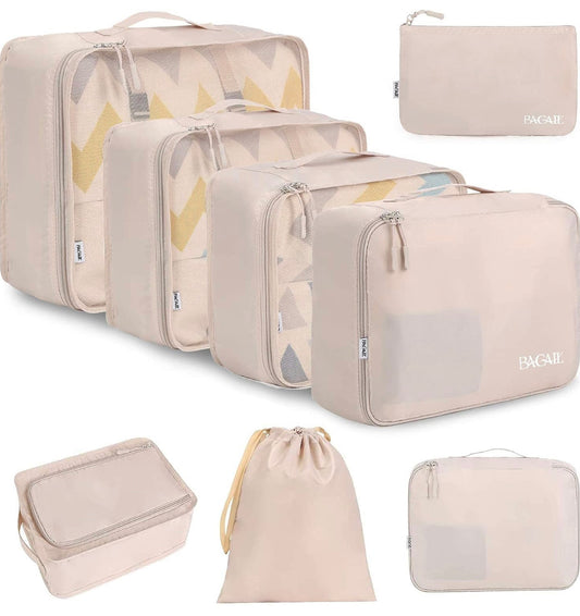 BAGAIL - Conjunto de 8 bolsas organizadores de equipaje