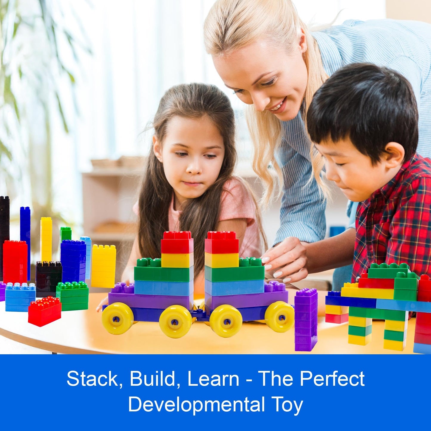 Dimple Bloques de Construcción para Niños Pequeños (300 Piezas)