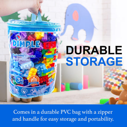 Dimple Bloques de Construcción para Niños Pequeños (300 Piezas)