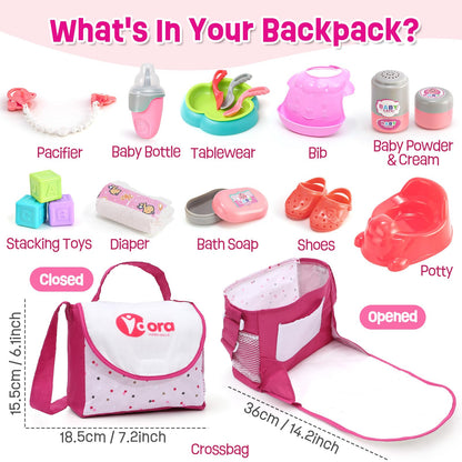 Juego de accesorios para muñecas de bebé