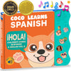 Coco Learns Spanish Vol. 2 | Libro musical en español y juguete bilingüe