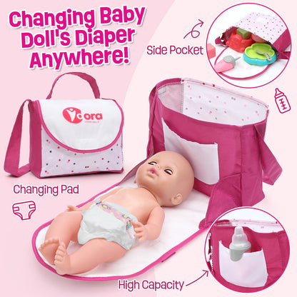 Juego de accesorios para muñecas de bebé