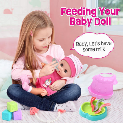 Juego de accesorios para muñecas de bebé
