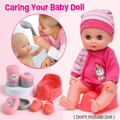 Juego de accesorios para muñecas de bebé