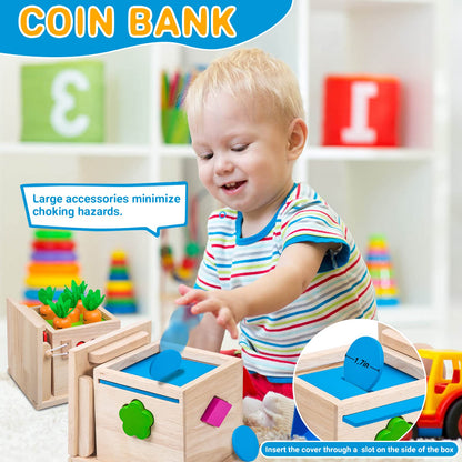 Kit de juego de madera 6 en 1