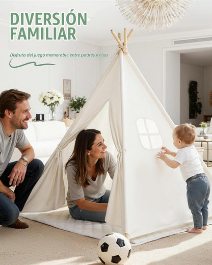 Sumbababy - Tienda de campaña tipi para interiores para niños