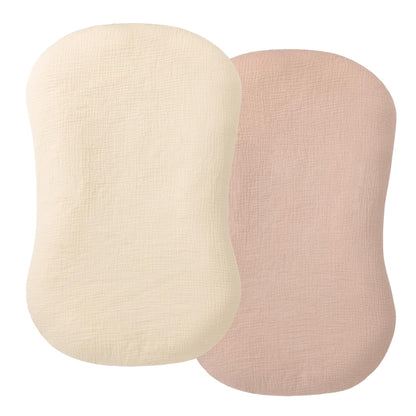 Fundas de muselina para tumbona de bebé, paquete de 2 unidades