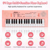 Teclado de piano para niños, piano electrónico de 37 teclas