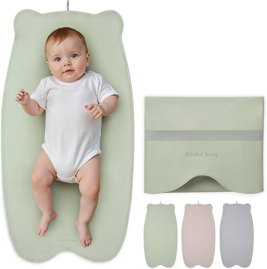 Blissful Diary Cambiador portátil de cuero vegano