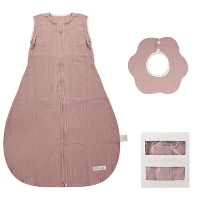 Conjunto de saco para dormir y babero de 6-9 meses