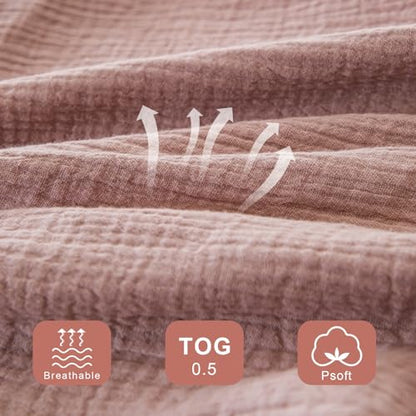 Conjunto de saco para dormir y babero de 6-9 meses