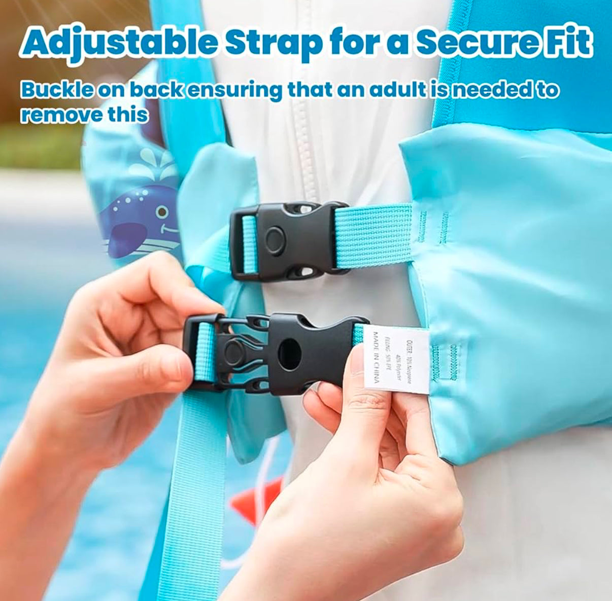 HeySplash Chaleco de natación para niños