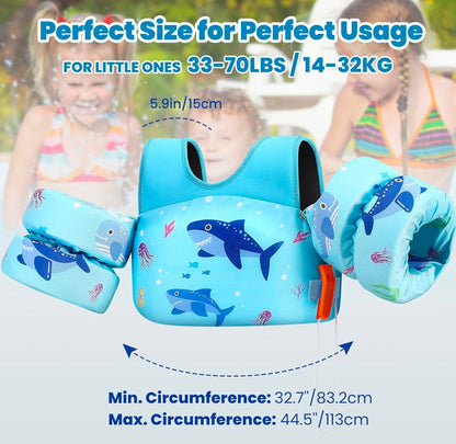 HeySplash Chaleco de natación para niños