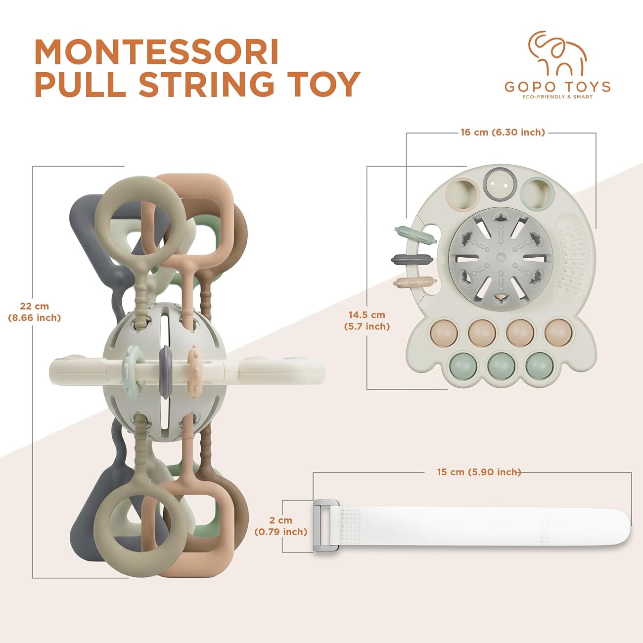 Juguetes Montessori para bebés