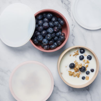Navik Cuencos de silicona para bebés con succión | cuencos para niños pequeños